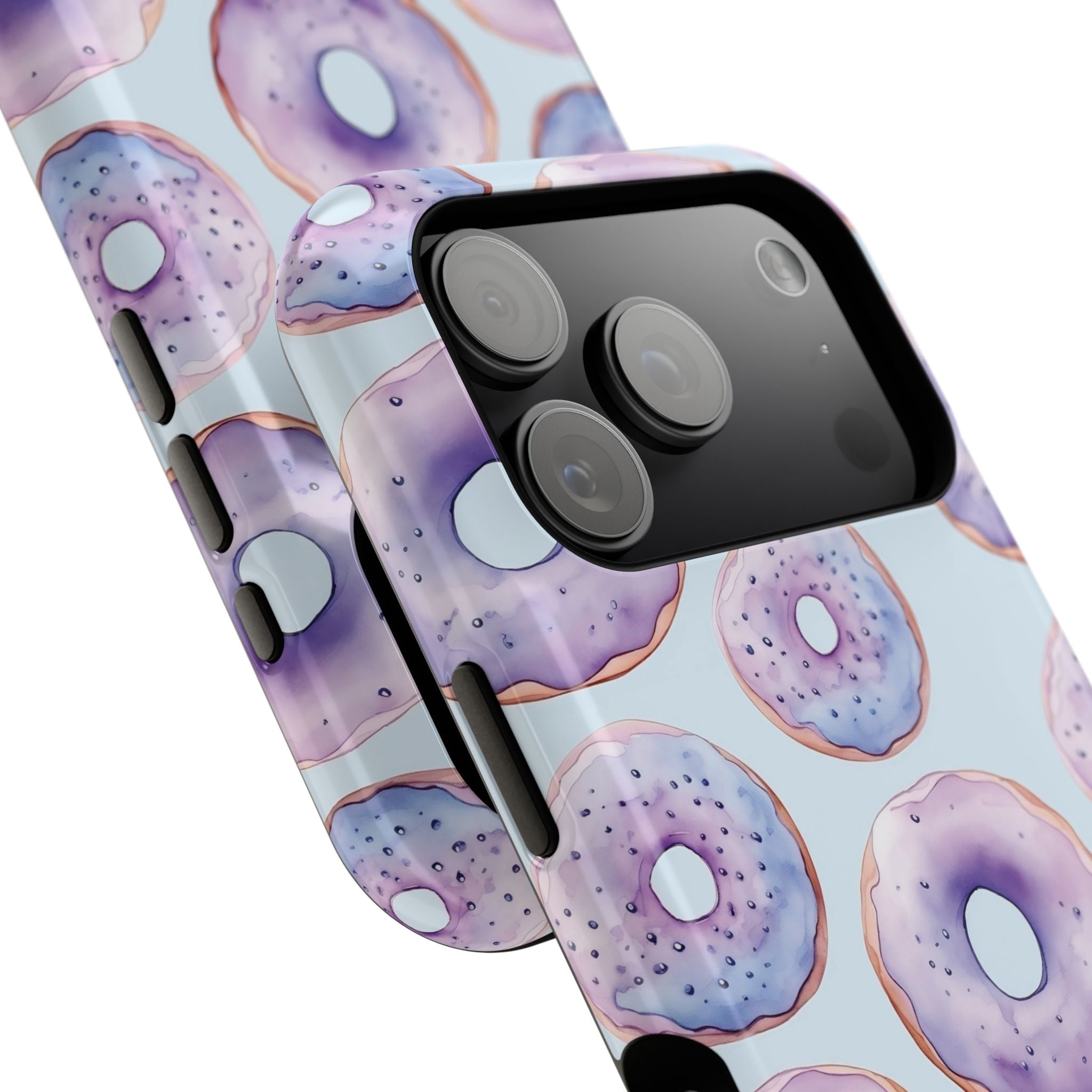 Purple Donuts Impact-Resistant Cases
