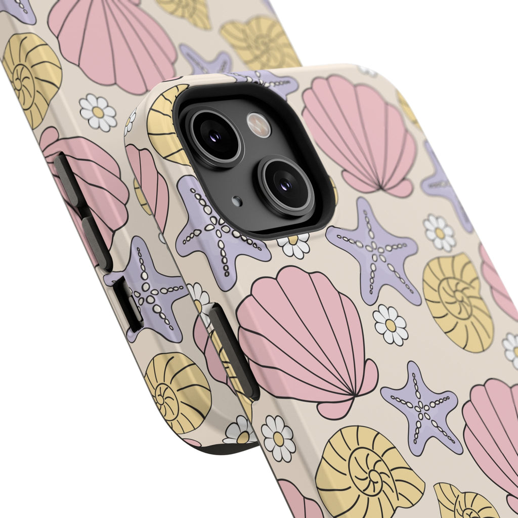 Coastal Shells Impact-Resistant Phone Case