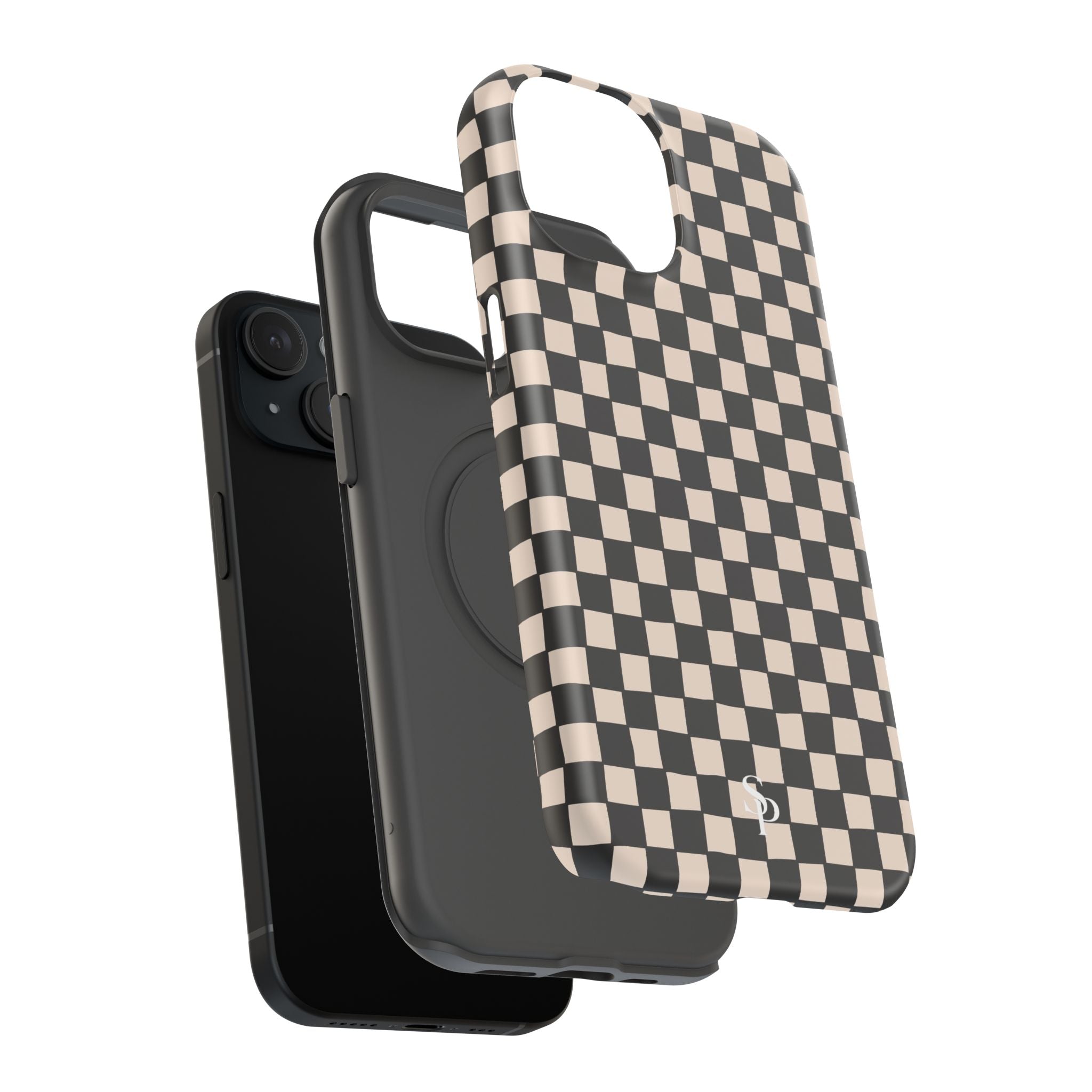 Checkerboard Impact-Resistant Case