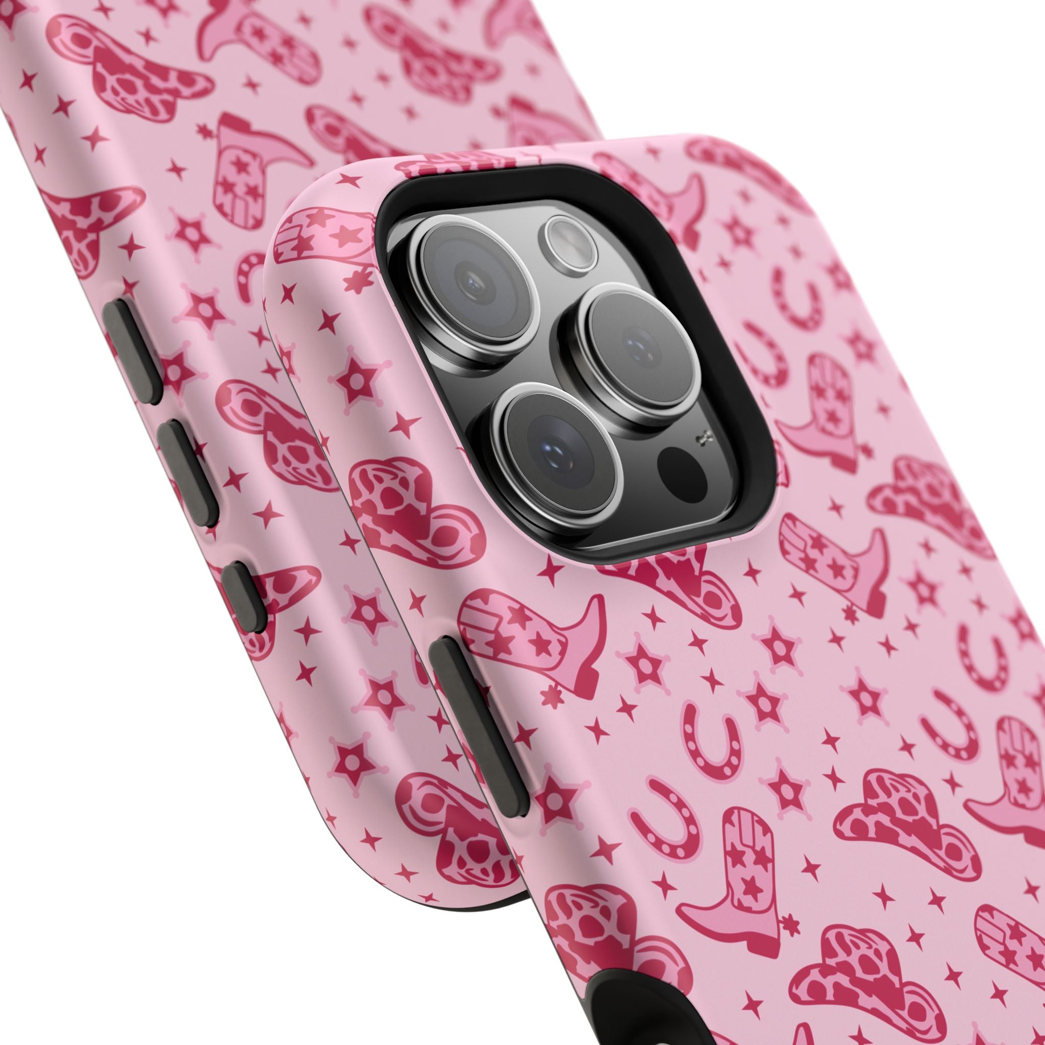 Pink Cowgirl Impact-Resistant Case