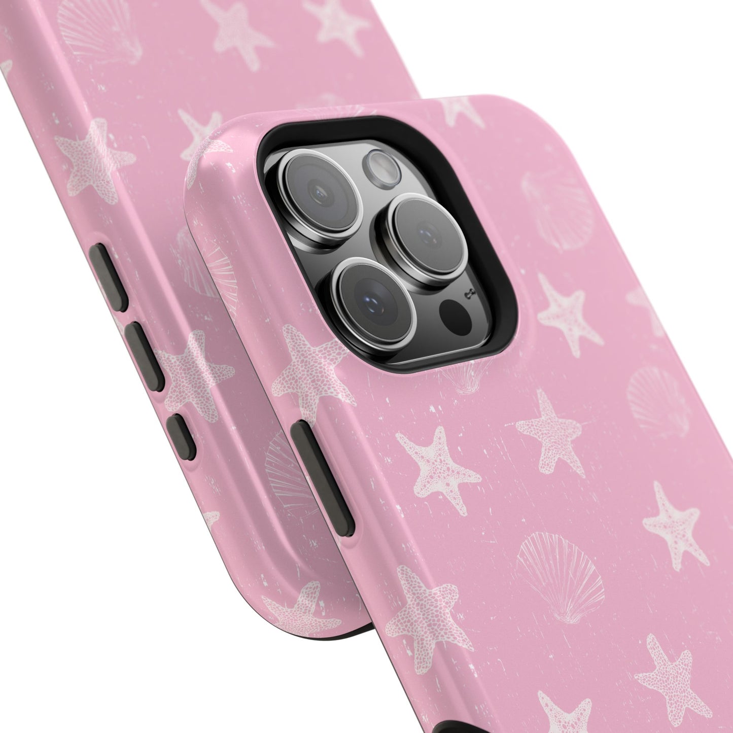 Pink Coastal Impact-Resistant Phone Case