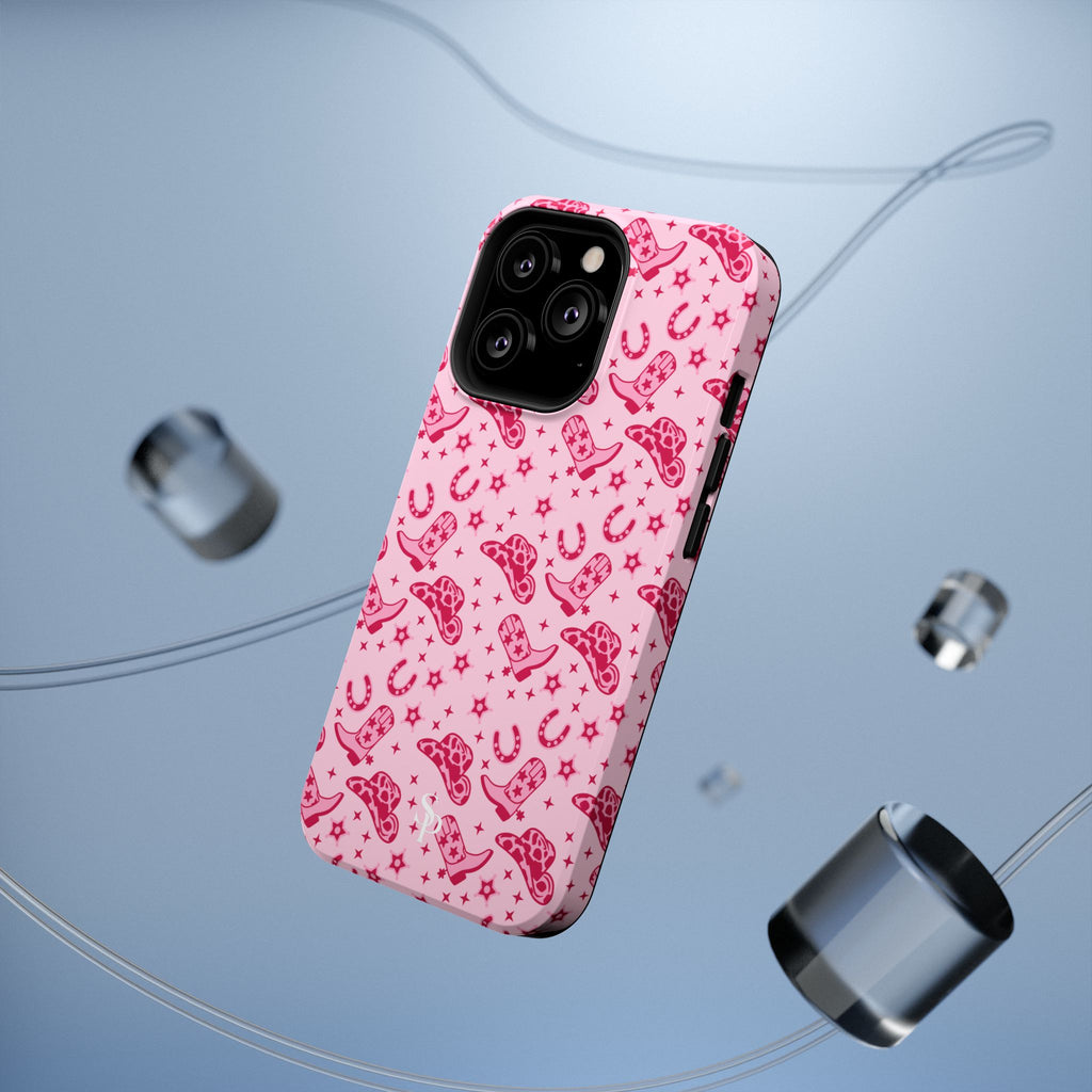 Pink Cowgirl Impact-Resistant Case