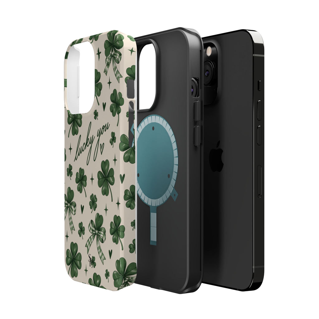 Lucky You Clover Magnetic Impact Phone Case