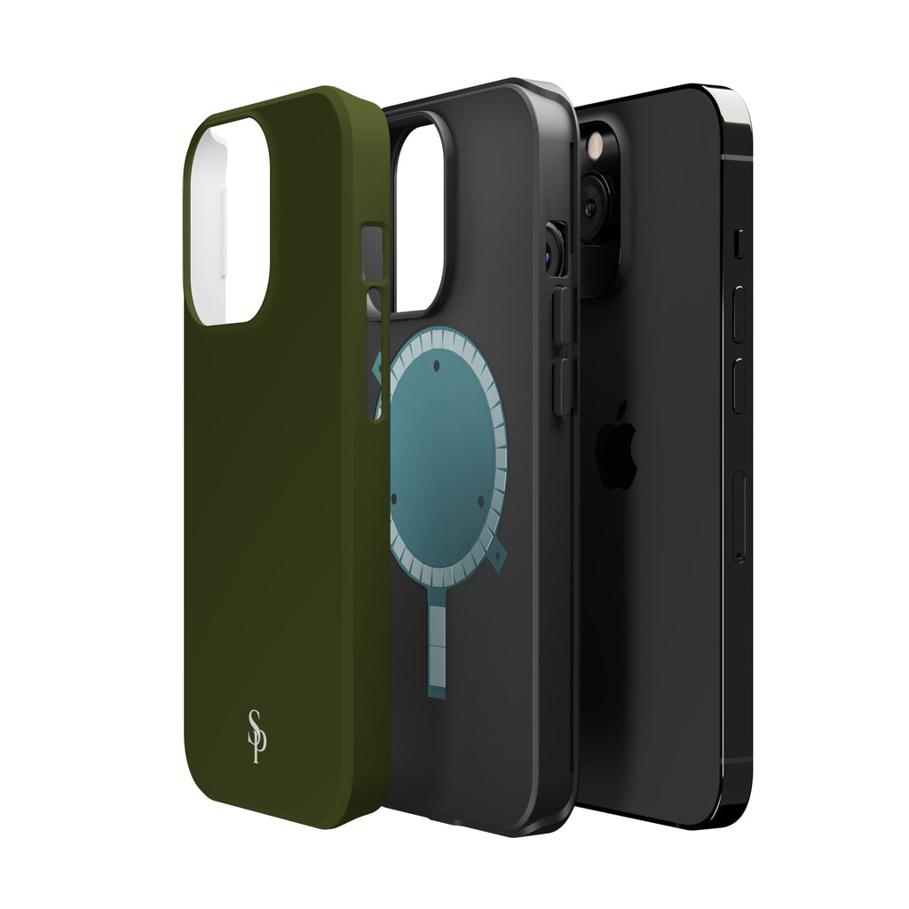 Olive Magnetic Tough Cases for Phones - Secure & Sleek Design