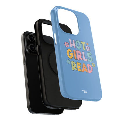 Hot Girls Read Impact-Resistant Phone Case - Design for Book Lovers