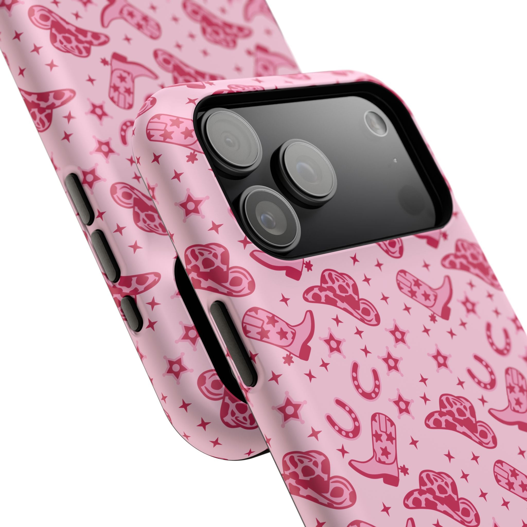 Pink Cowgirl Impact-Resistant Case