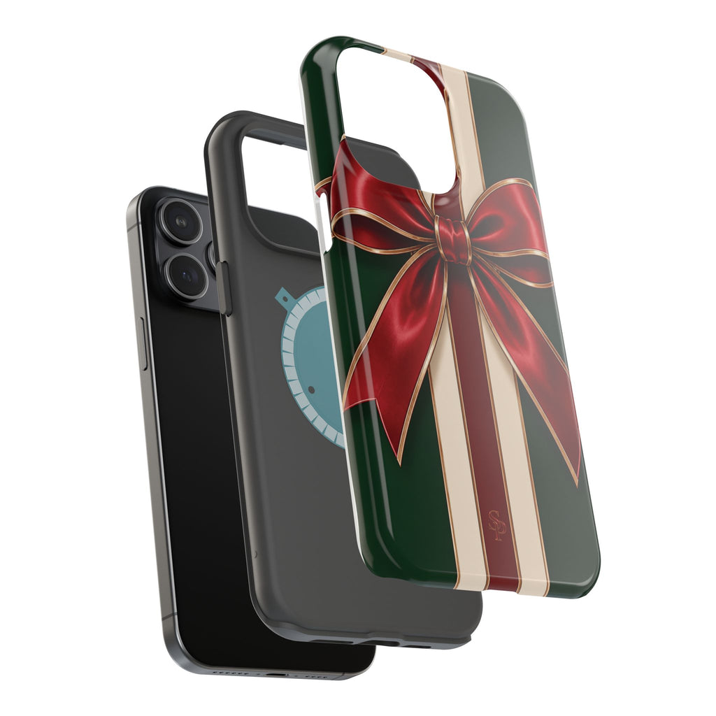 Christmas Gift Bow Magnetic Phone Case