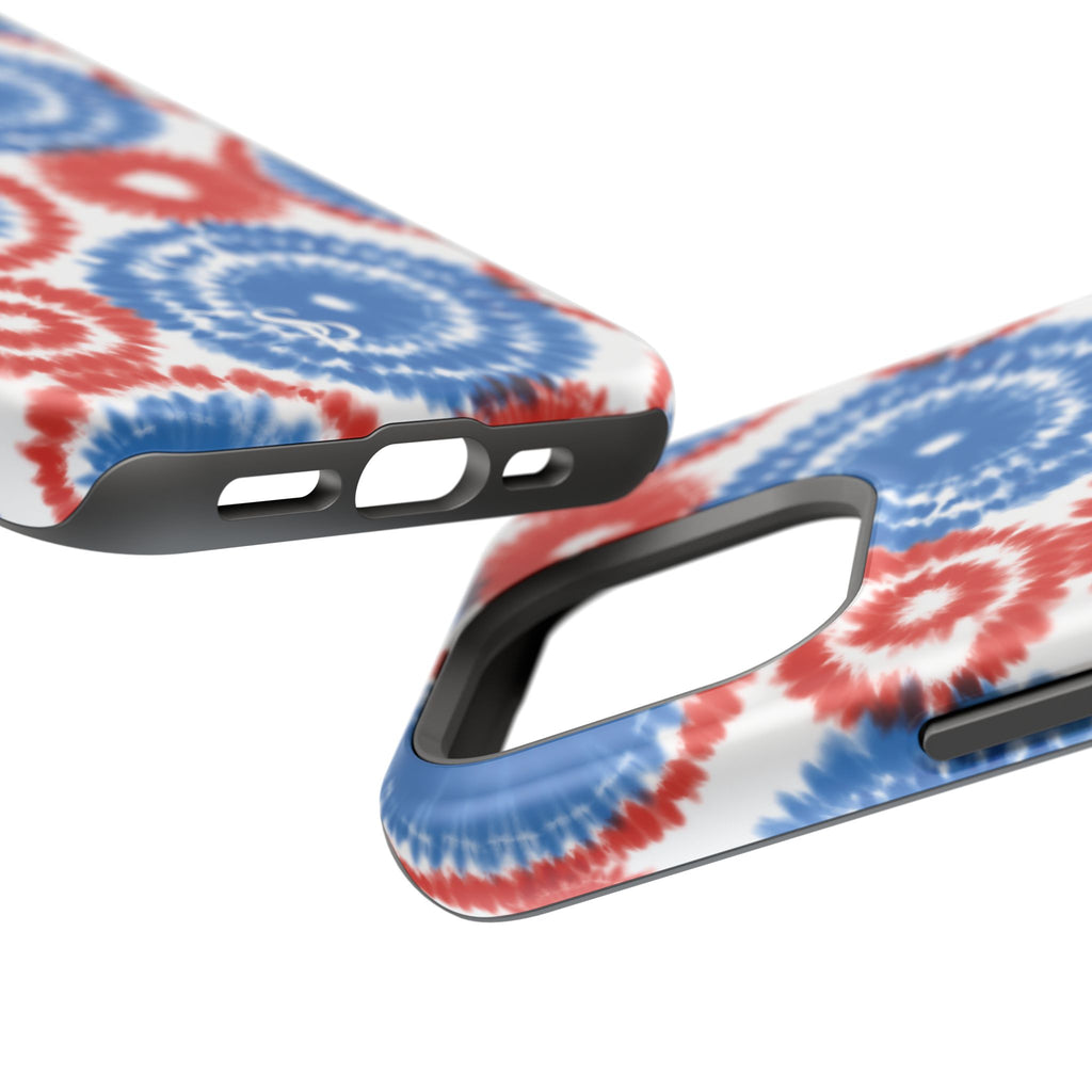 Patriotic Tie Dye Impact Resistant Phone Case