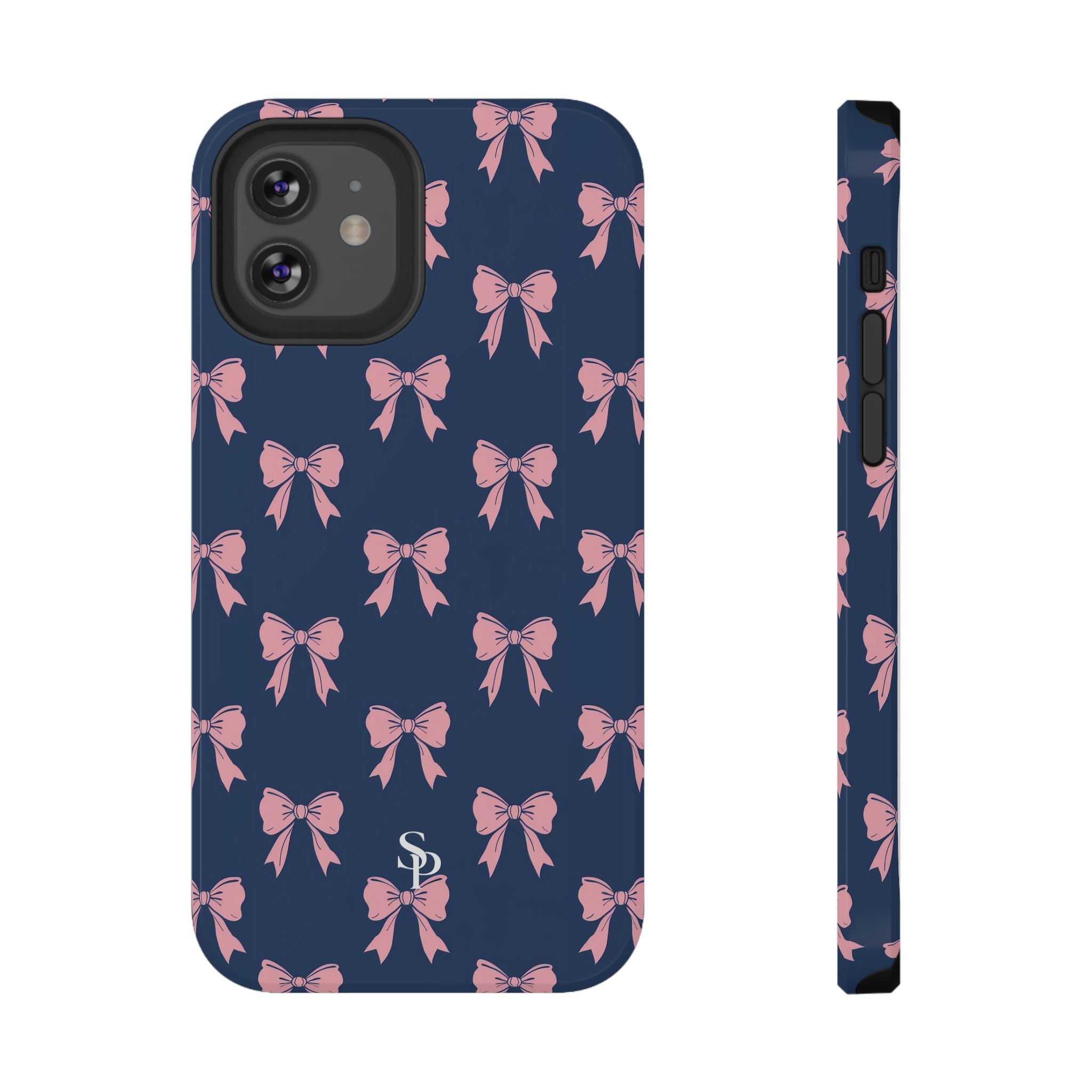 Chic Bow Impact-Resistant Phone Case