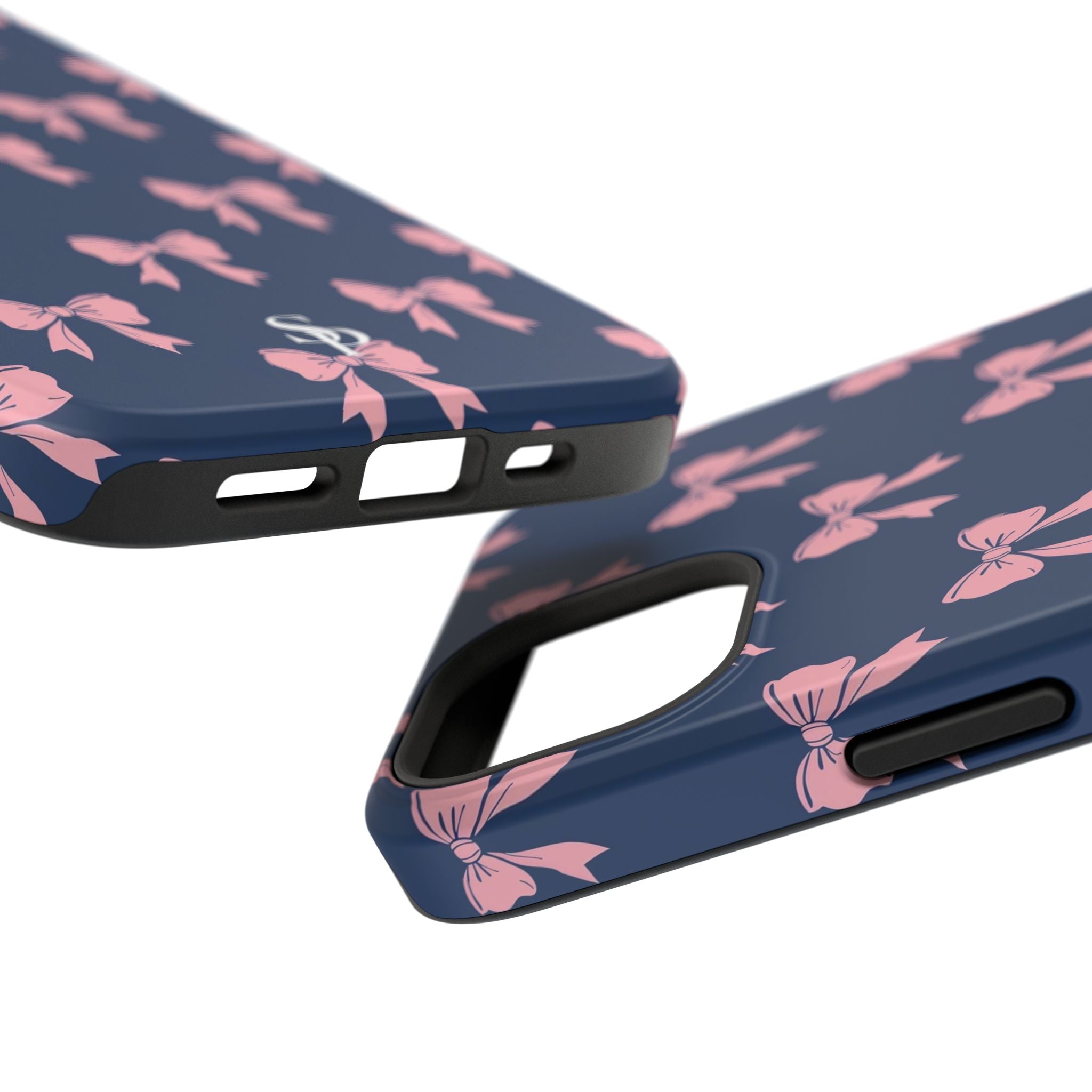 Chic Bow Impact-Resistant Phone Case