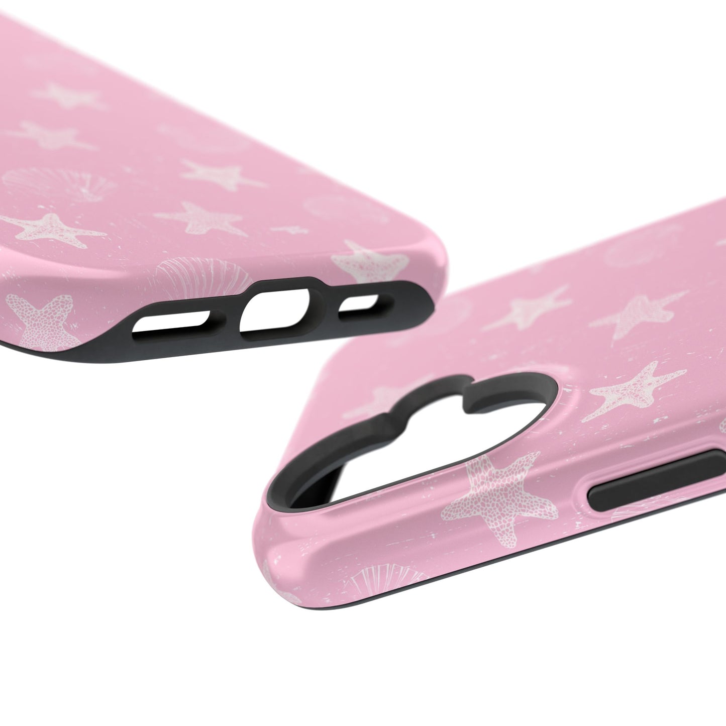 Pink Coastal Impact-Resistant Phone Case