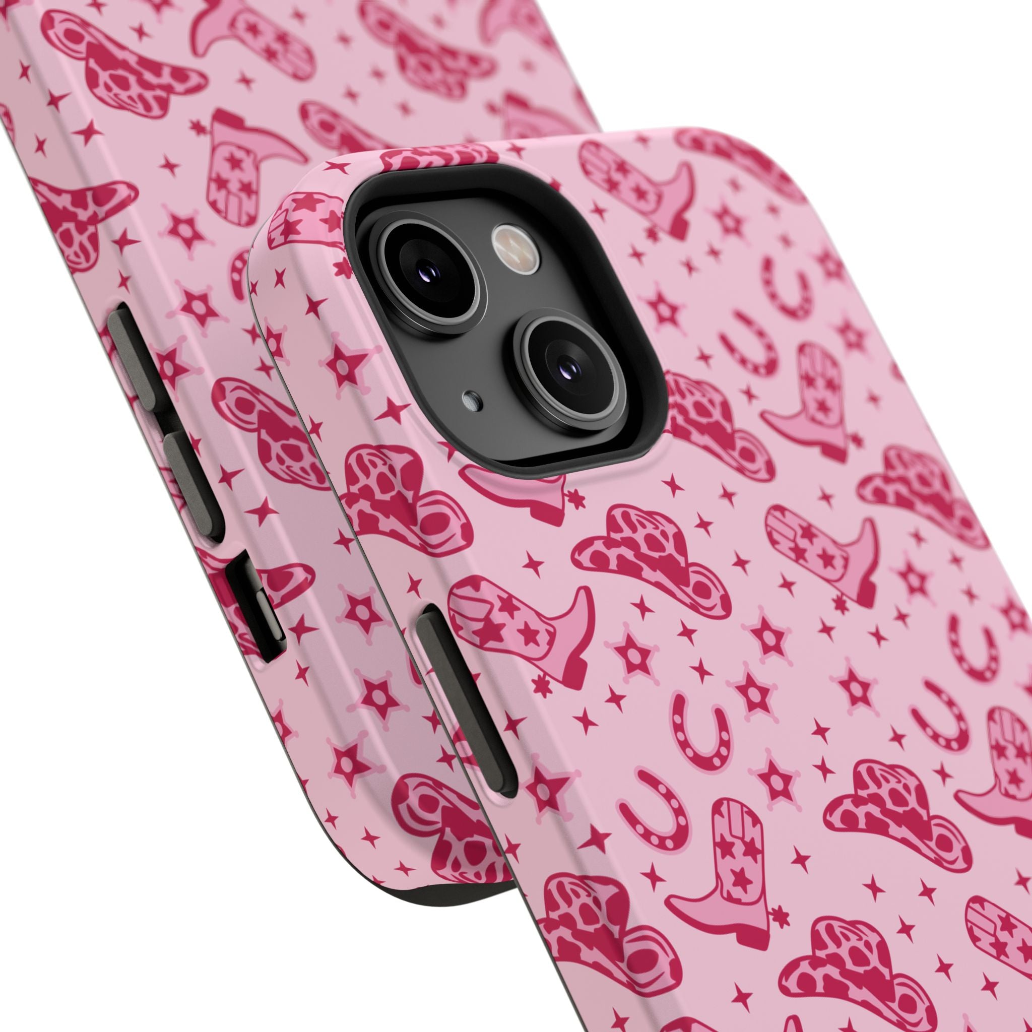 Pink Cowgirl Impact-Resistant Case