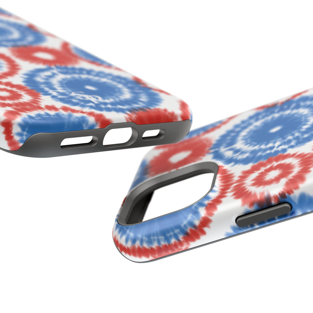 Patriotic Tie Dye Impact Resistant Phone Case