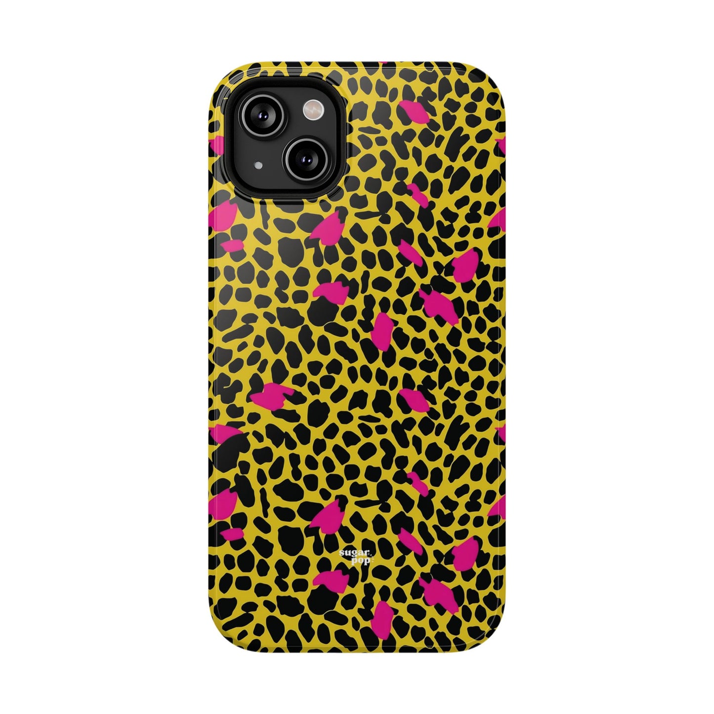 Leopard Print Impact-Resistant Phone Case