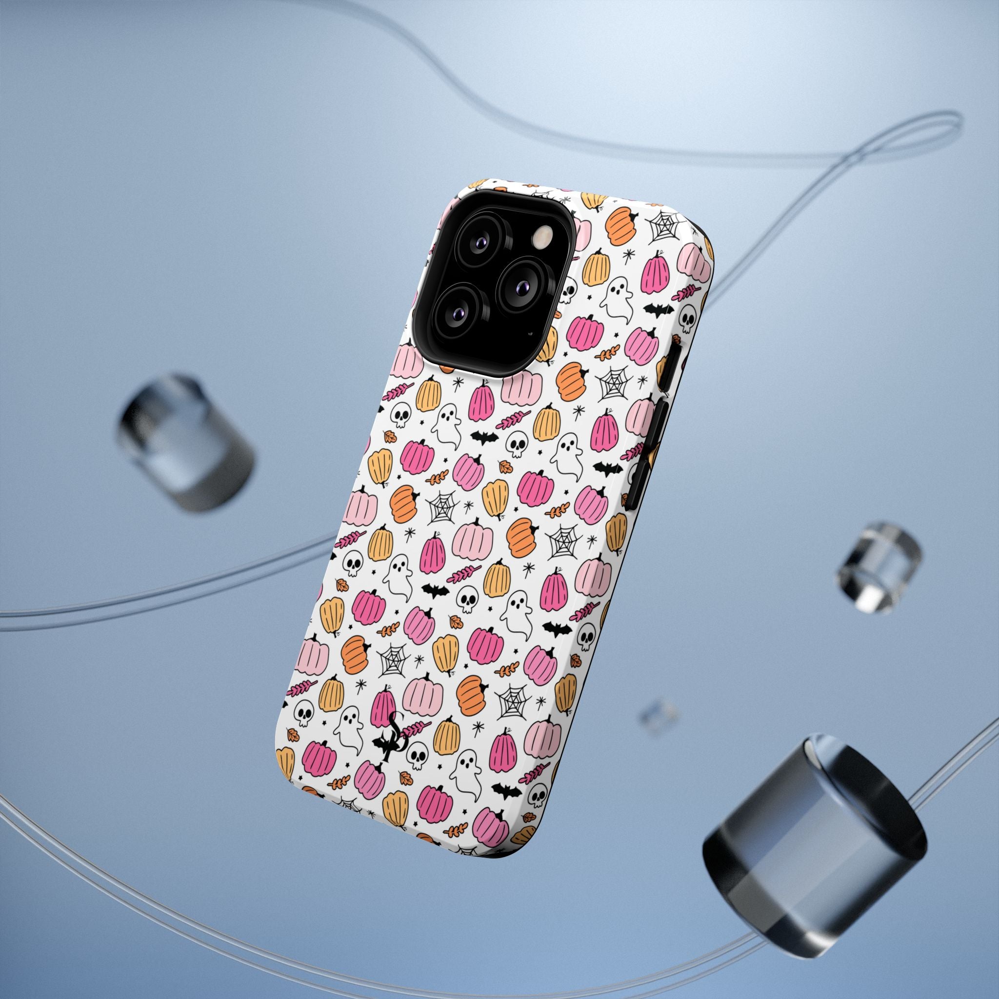 Pink Halloween Impact-Resistant Cases