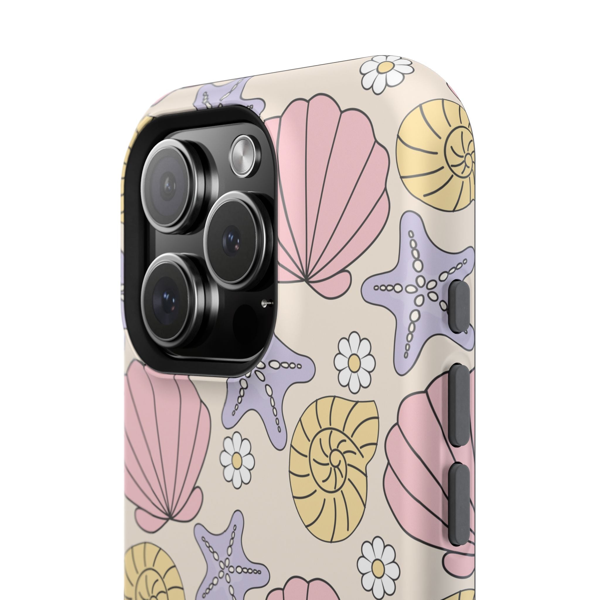 Coastal Shells Impact-Resistant Phone Case