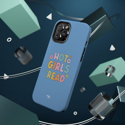 Hot Girls Read Impact-Resistant Phone Case - Design for Book Lovers