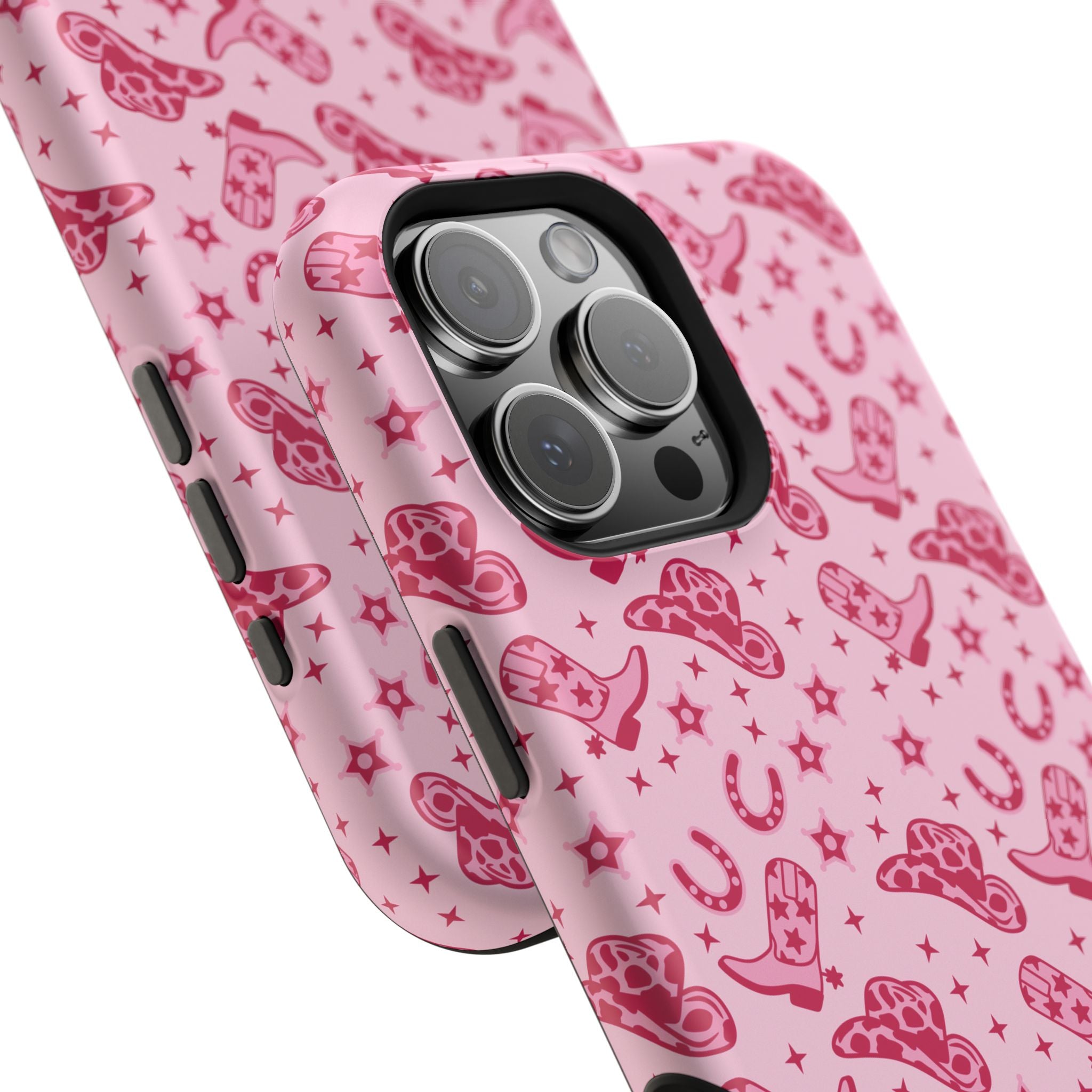 Pink Cowgirl Impact-Resistant Case