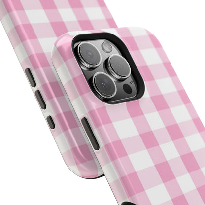 Pink Gingham Phone Case