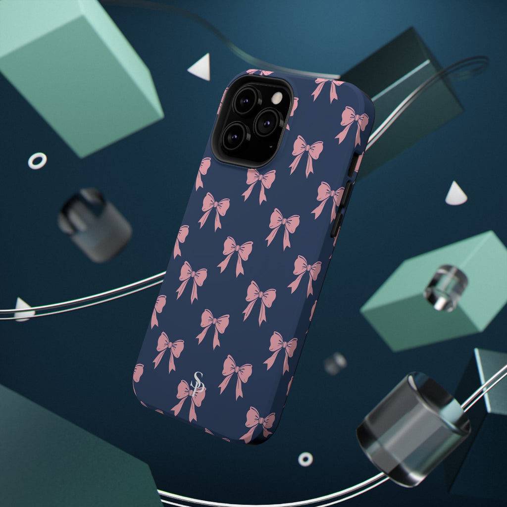 Chic Bow Impact-Resistant Phone Case