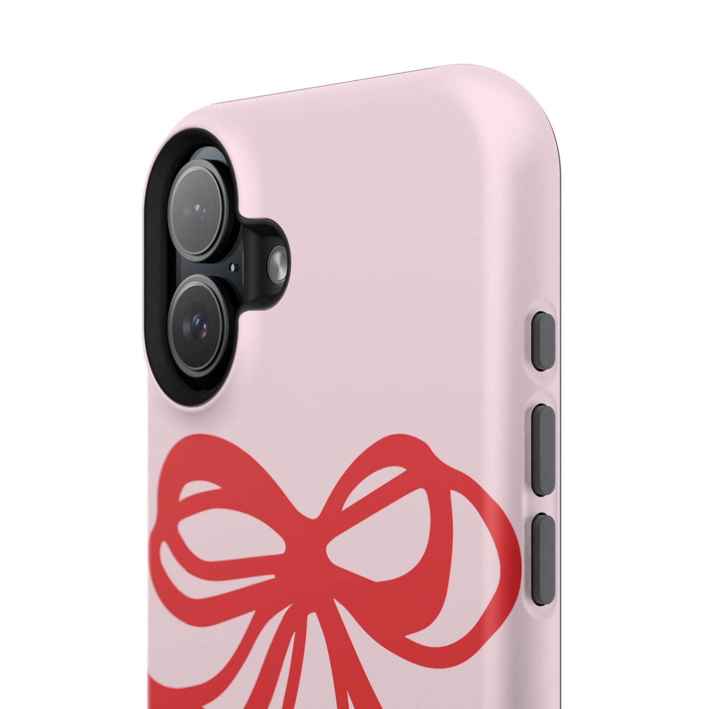 Cherry Bow Impact-Resistant Phone Case