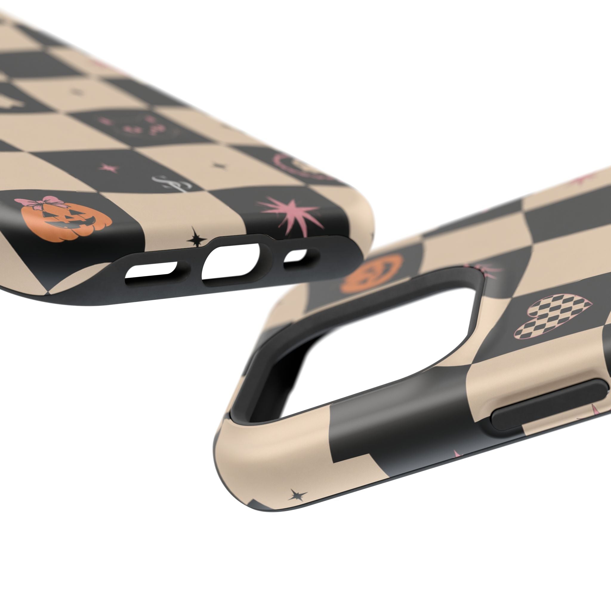 Halloween Checkerboard Magnetic Phone Case