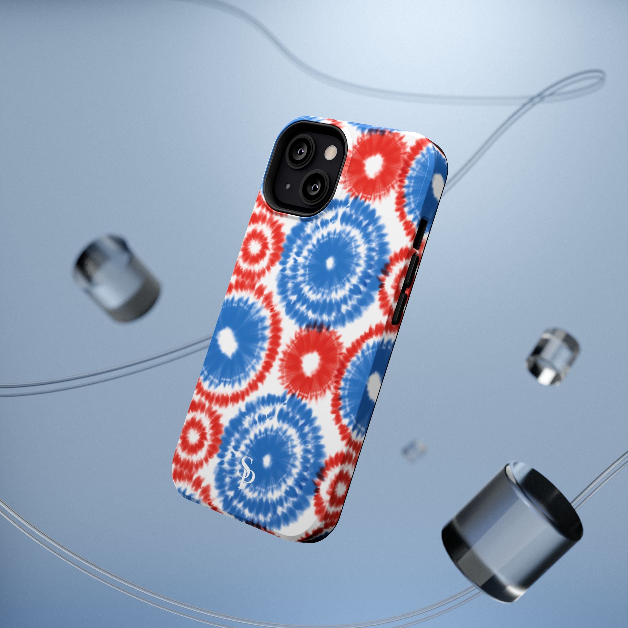 Patriotic Tie Dye Impact Resistant Phone Case