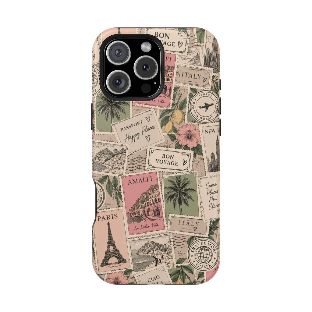 Travel Passport Stamp Magnetic Case