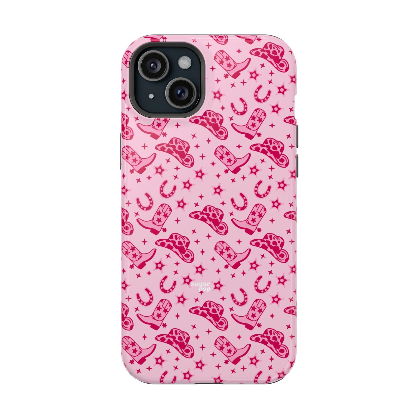 Pink Cowgirl Impact-Resistant Case