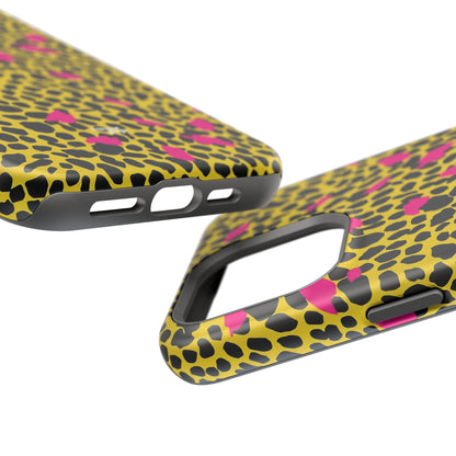 Leopard Print Impact-Resistant Phone Case