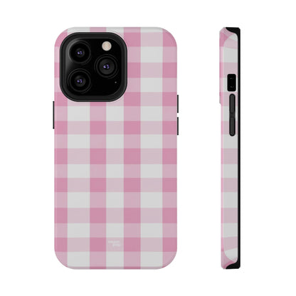 Pink Gingham Phone Case