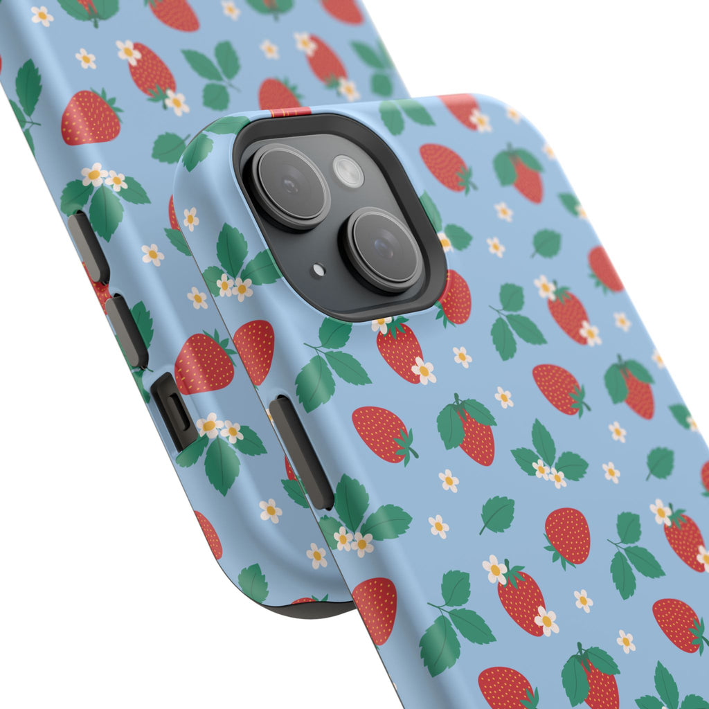 Strawberry Impact-Resistant Cases