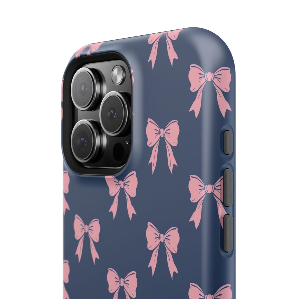 Chic Bow Impact-Resistant Phone Case