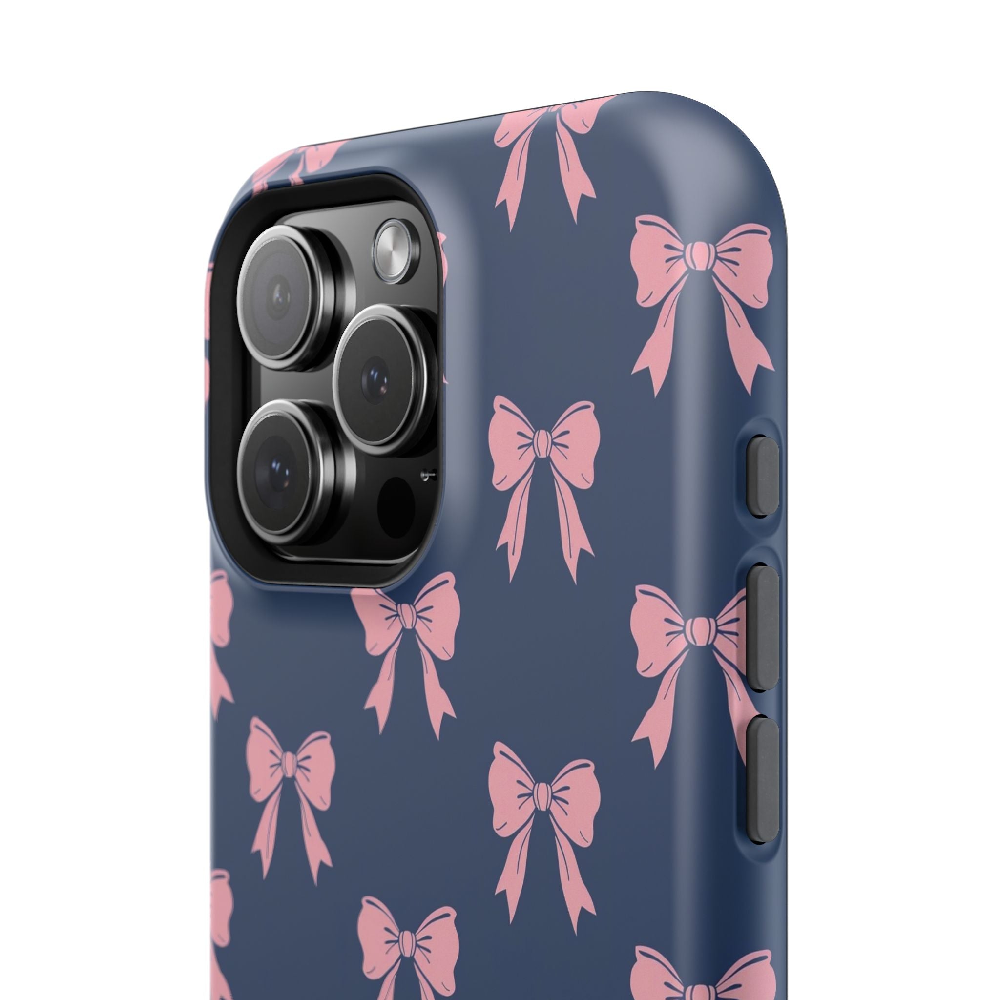 Chic Bow Impact-Resistant Phone Case
