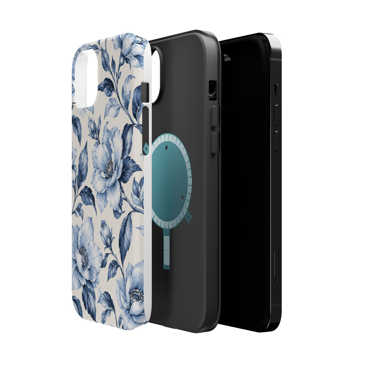 Glacier Floral Magnetic Phone Case