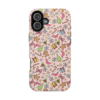 Festive Holiday Phone Case - Impact-Resistant Design for Christmas Cheer