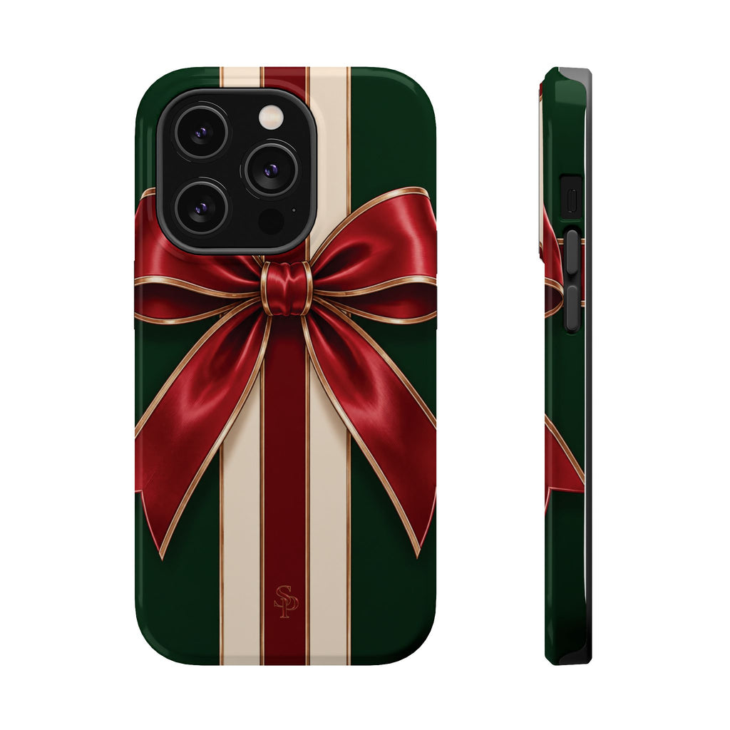 Christmas Gift Bow Magnetic Phone Case