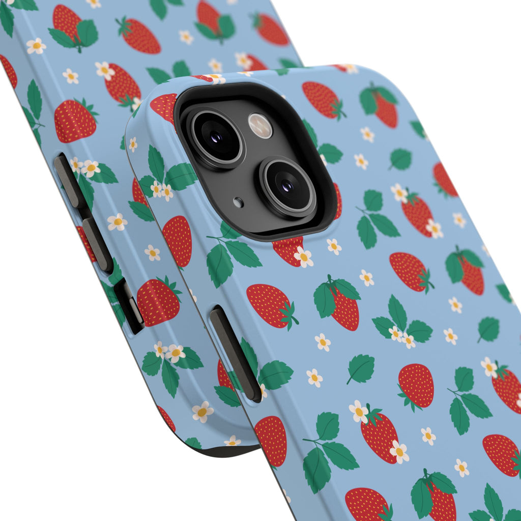 Strawberry Impact-Resistant Cases