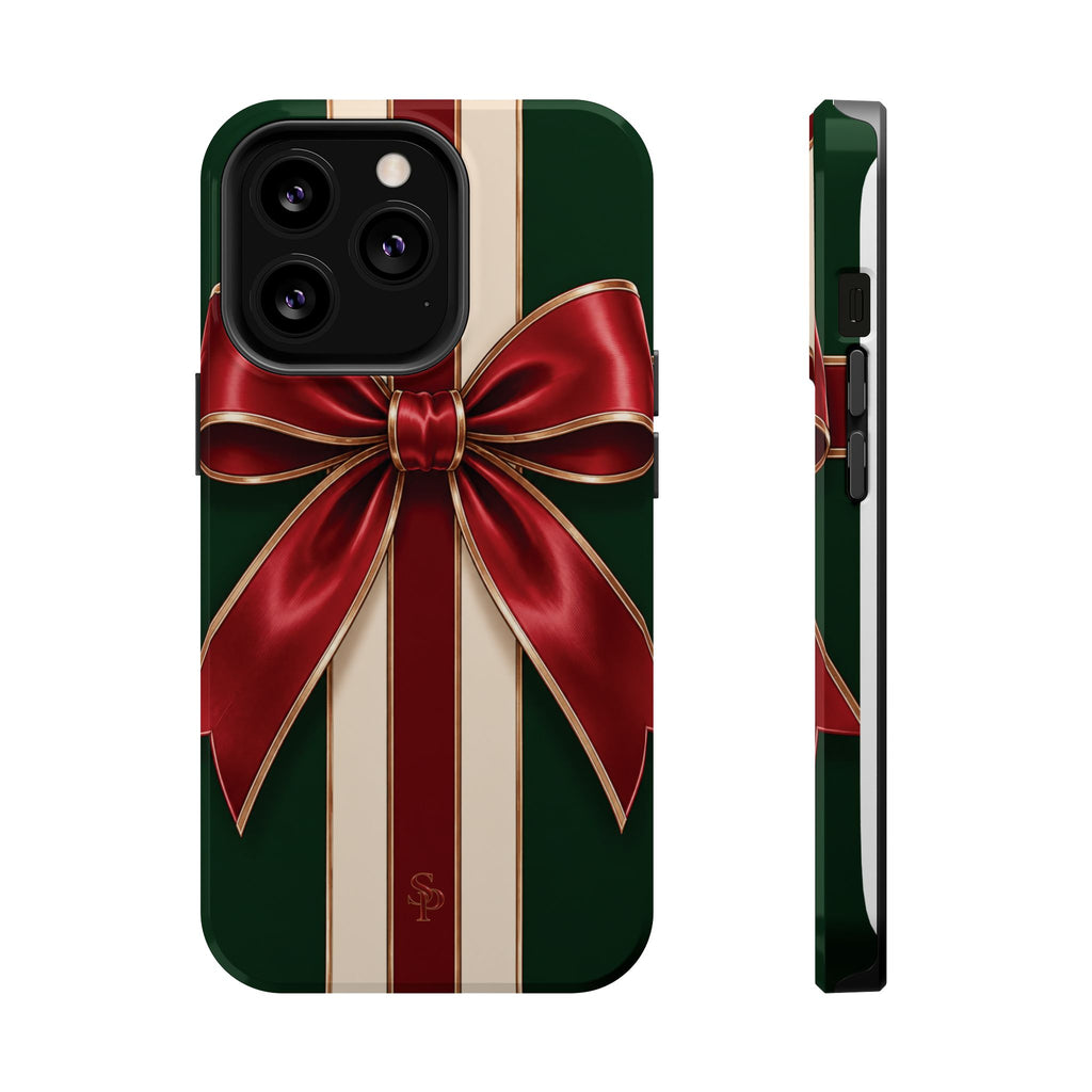 Christmas Gift Bow Magnetic Phone Case