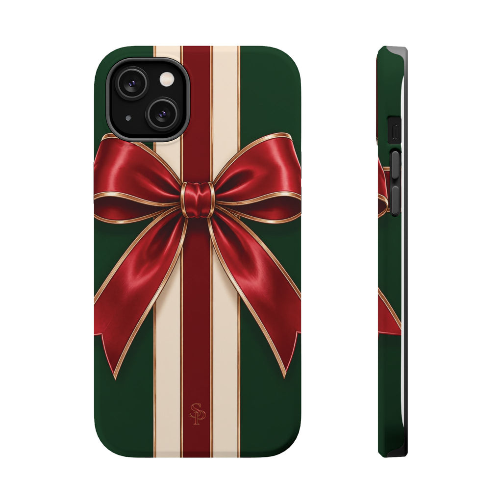 Christmas Gift Bow Magnetic Phone Case