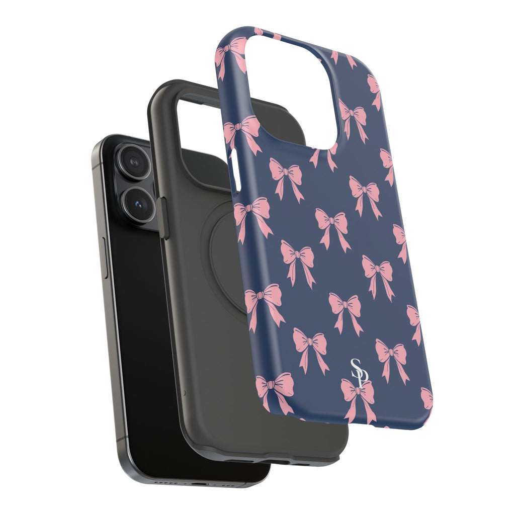 Chic Bow Impact-Resistant Phone Case