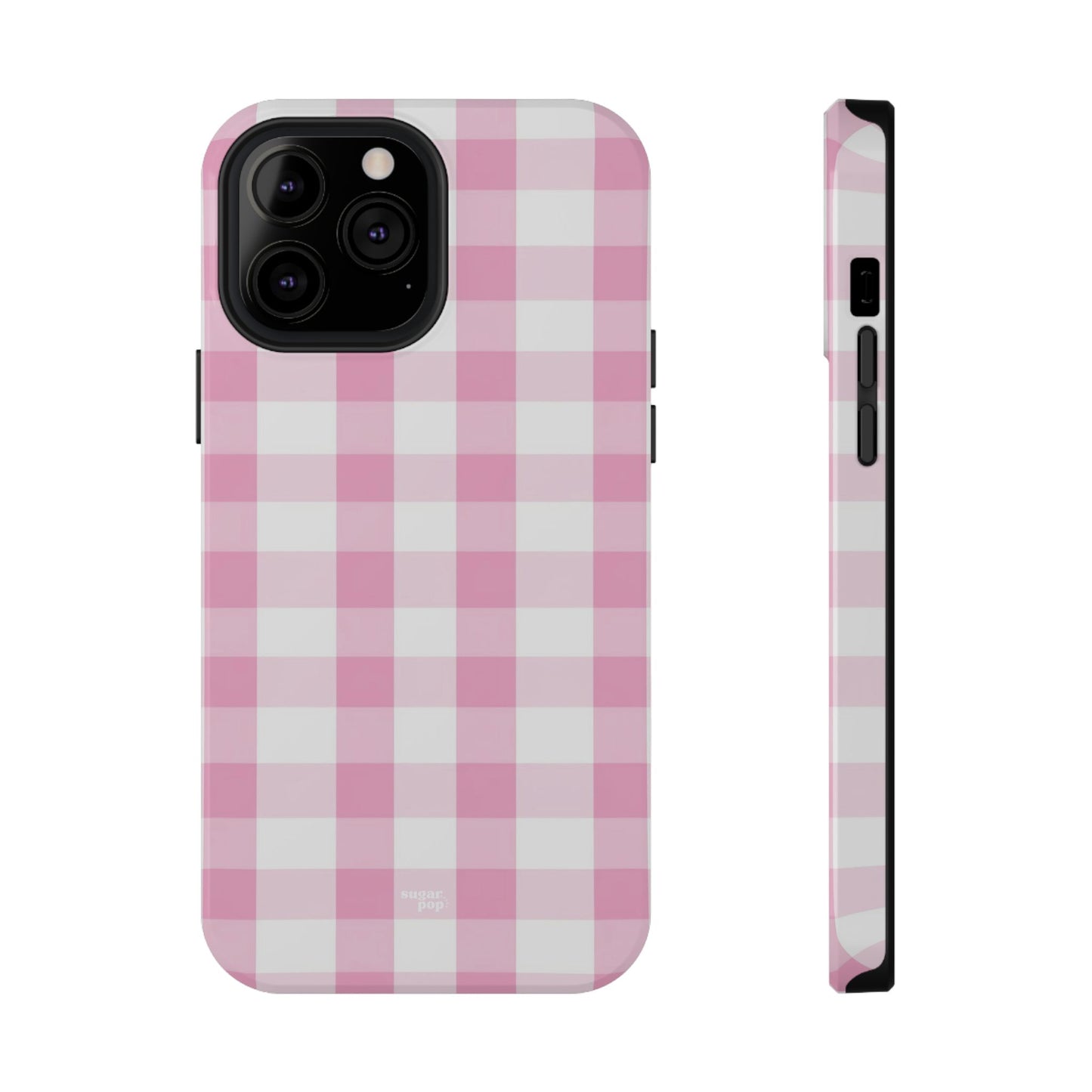 Pink Gingham Phone Case