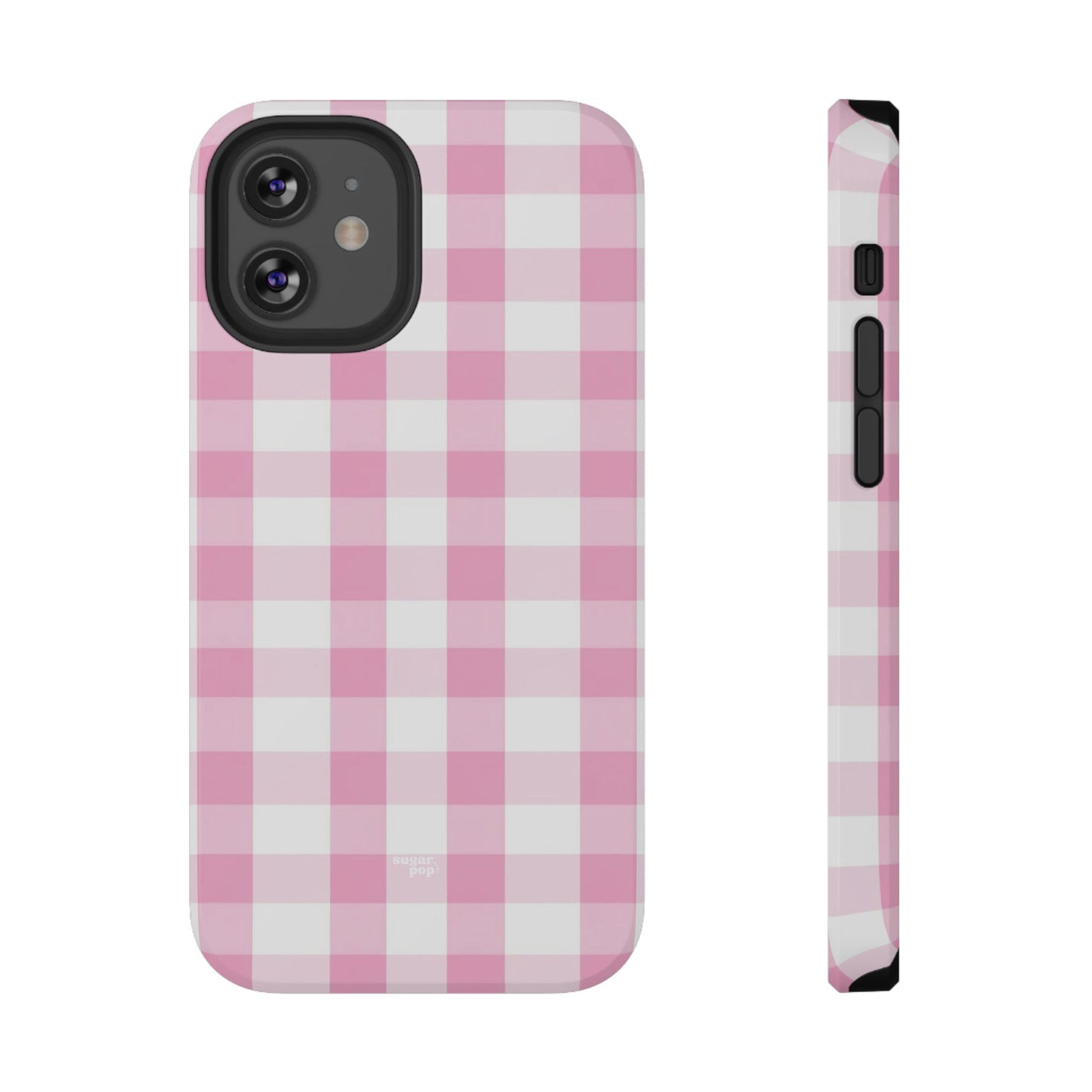 Pink Gingham Phone Case