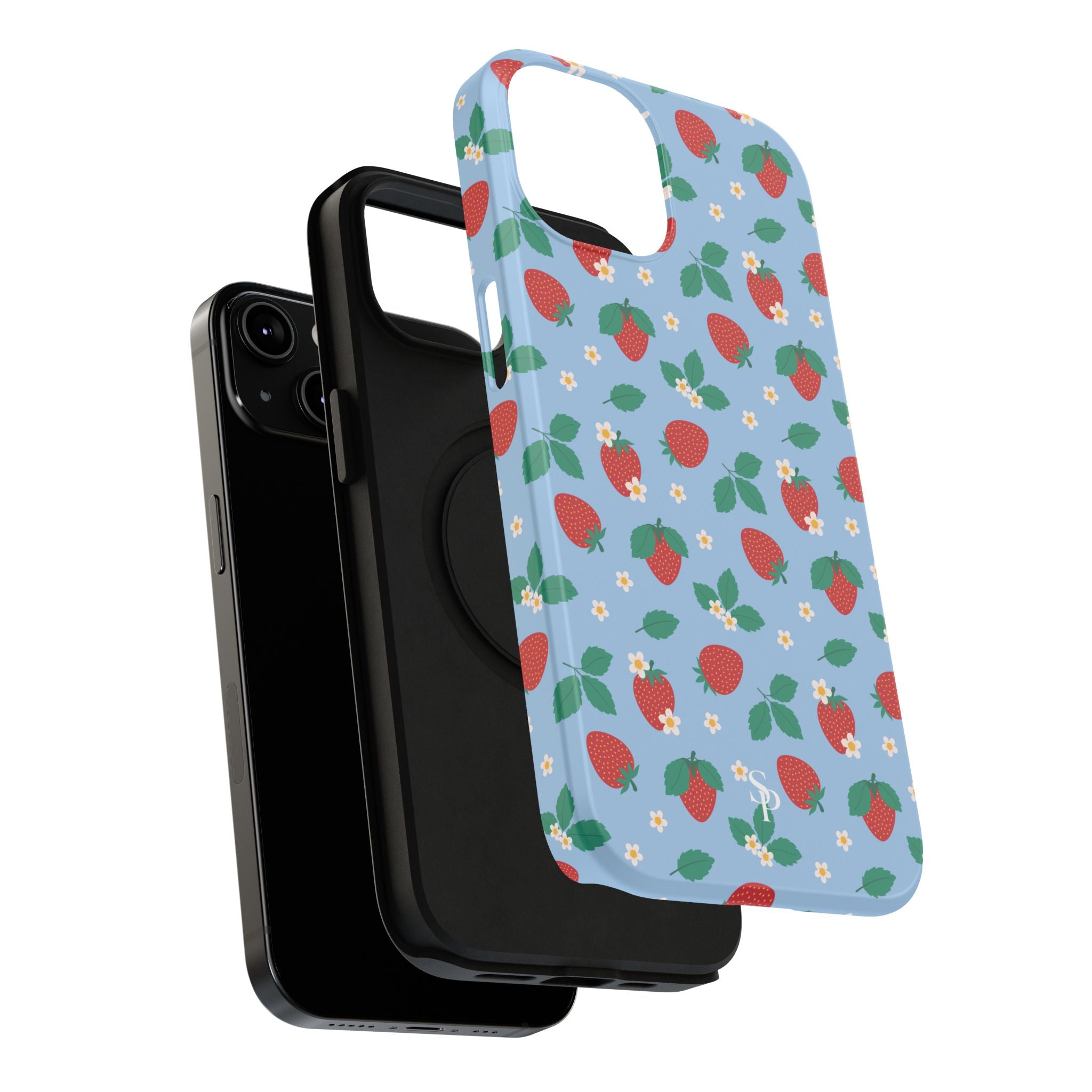 Strawberry Impact-Resistant Cases