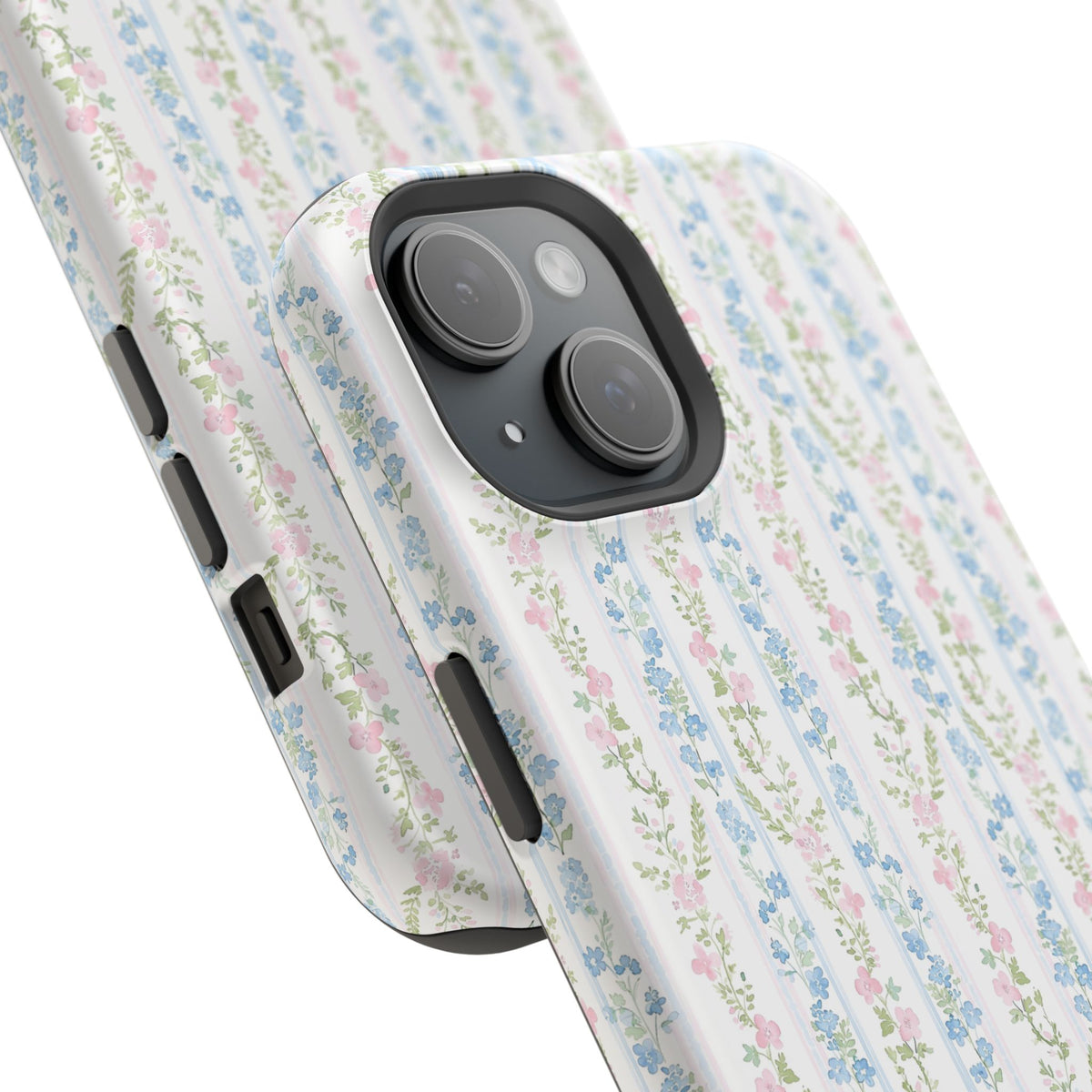 Pastel Floral Pattern Magnetic Tough Case