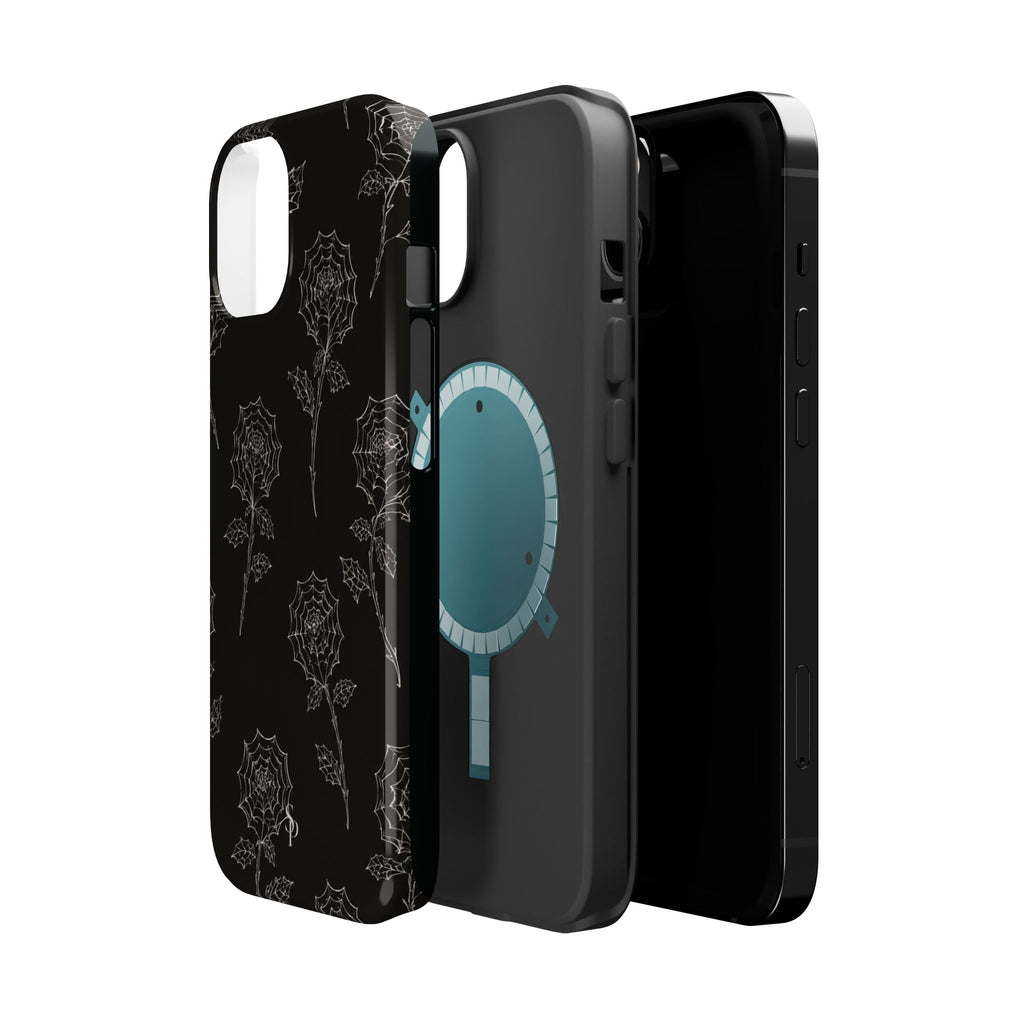 Web of Roses Magnetic Impact-Resistant Phone Case