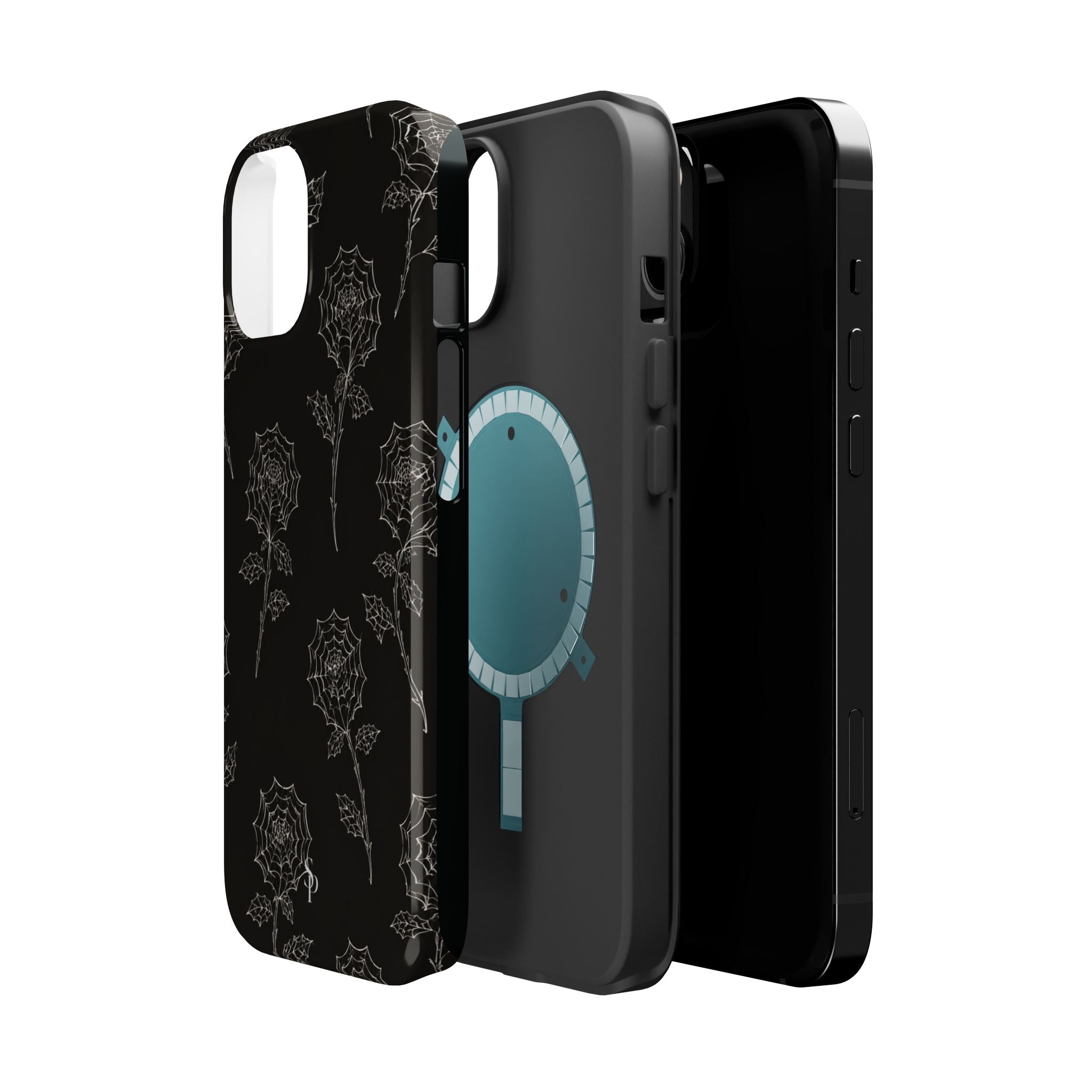 Web of Roses Magnetic Impact-Resistant Phone Case