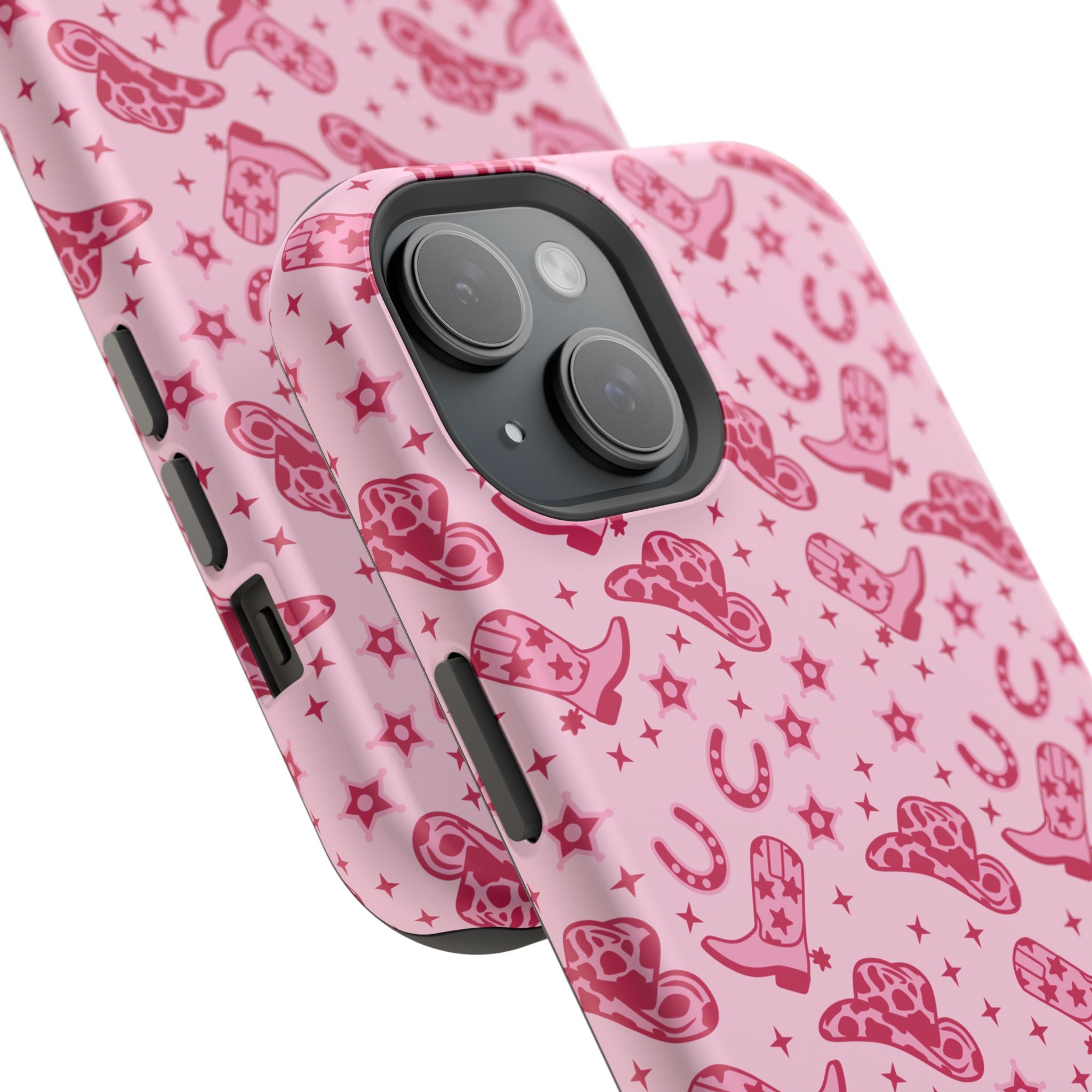 Pink Cowgirl Impact-Resistant Case