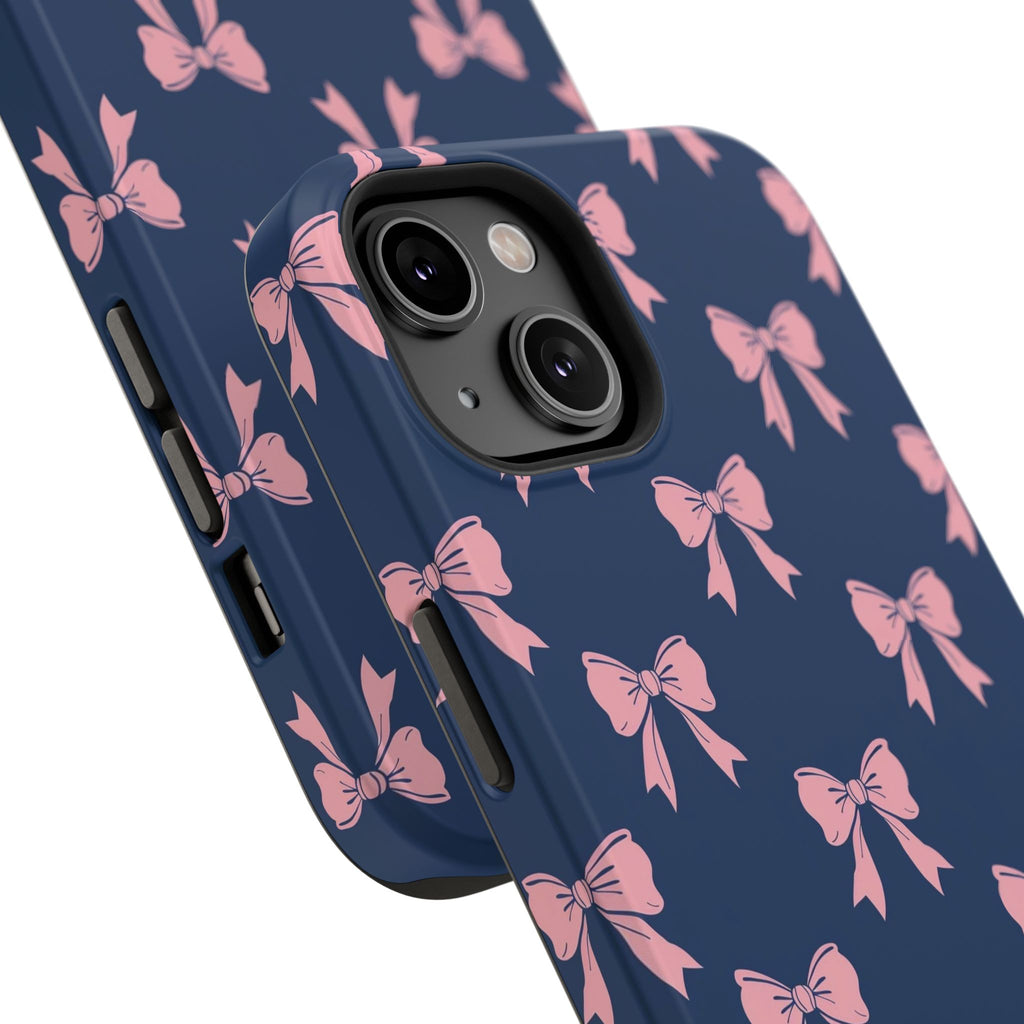 Chic Bow Impact-Resistant Phone Case