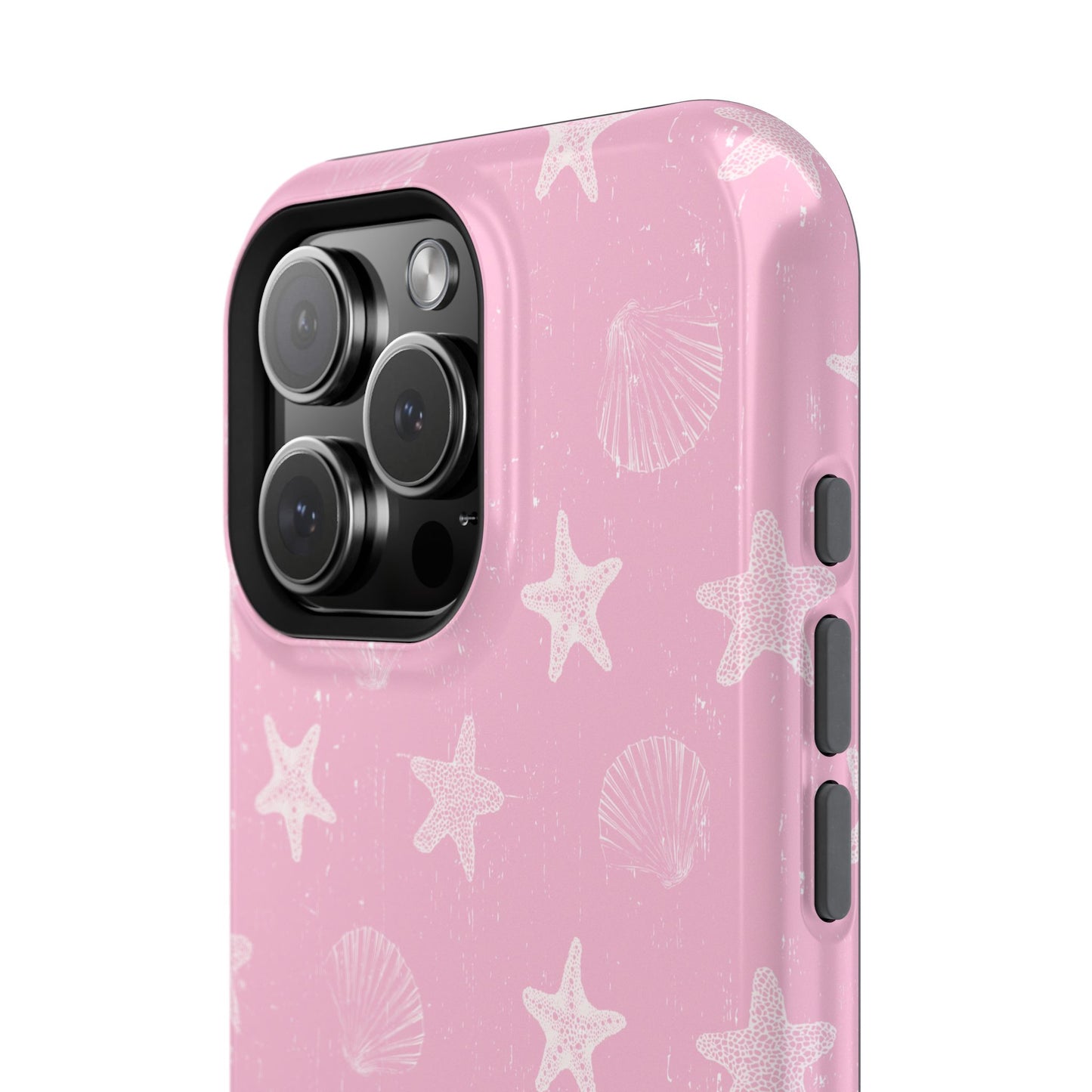 Pink Coastal Impact-Resistant Phone Case